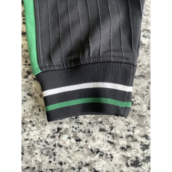 Vintage Track Jacket Ecko Unltd Mens XL Green Black Full Zip Stretch‎ - Picture 4 of 7